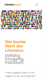 Mobile Screenshot of literatur-couch.de
