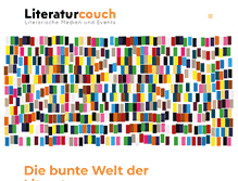 Tablet Screenshot of literatur-couch.de